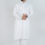 Men Impressive White Elegance Panjabi