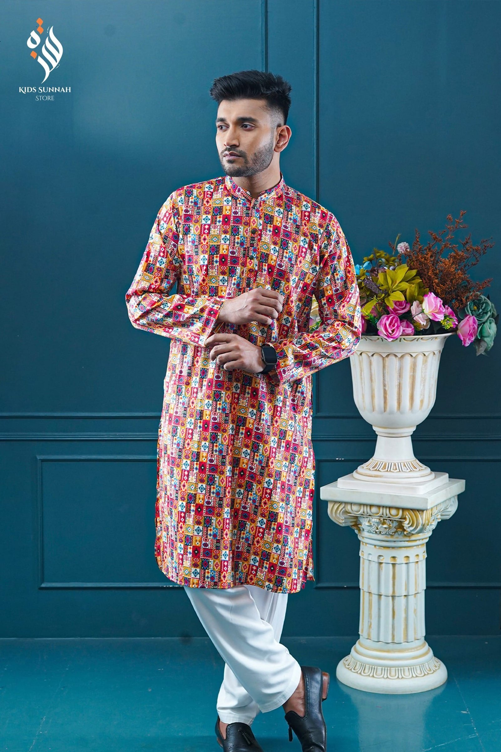 7.jpg Men’s Magnificent Signature Style Panjabi - Image 1