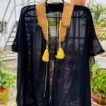 Kids Royal Abaya in Black