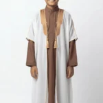 Kid Royal Abaya in White