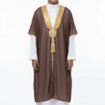 Kid Royal Abaya in Golden Brown