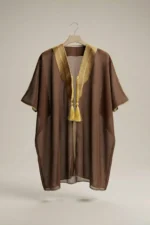 Kid Royal Abaya in Golden Brown - Image 2